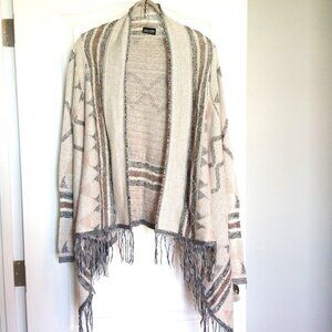 ALLOY -  Woven fringe wrap, Southwest style. O/S